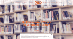 Desktop Screenshot of diffusion-ced-cedif.com